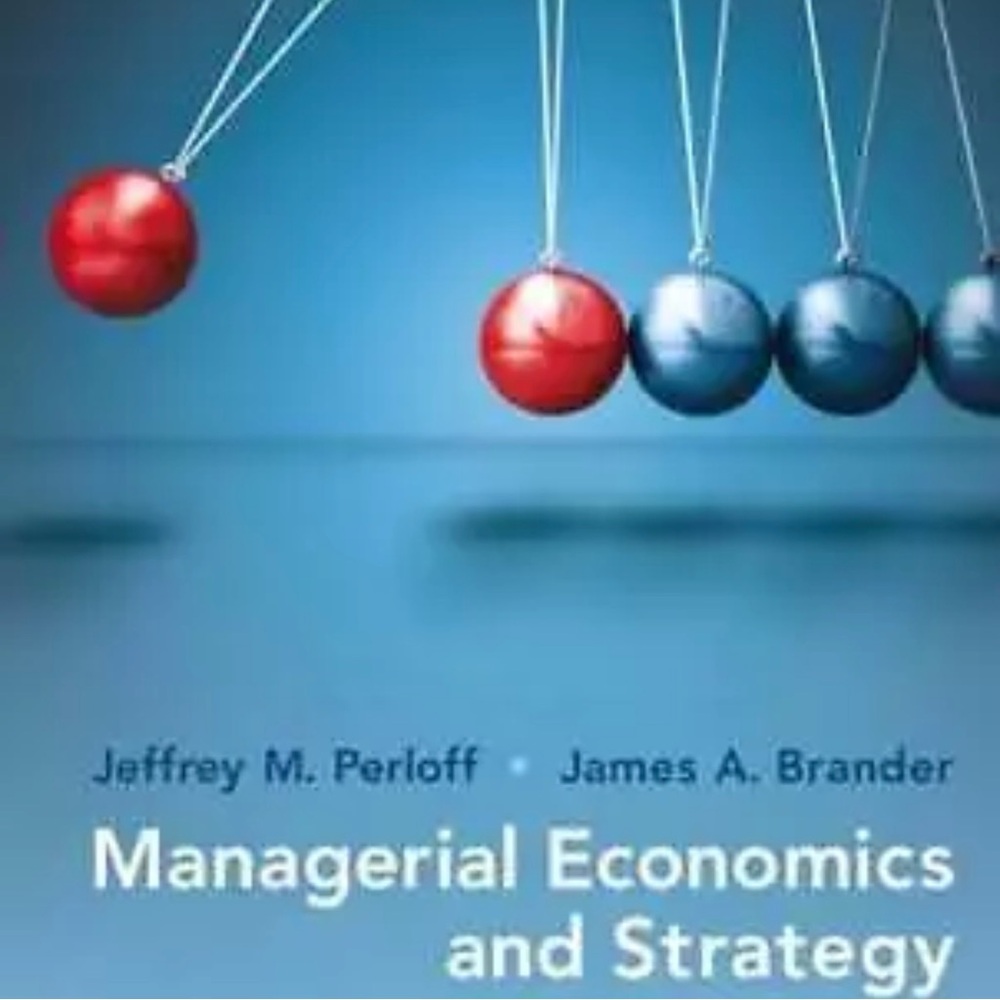 Managerial Economics and Strategy by Jeffrey Perloff: Used